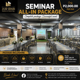 Seminar All-in Package