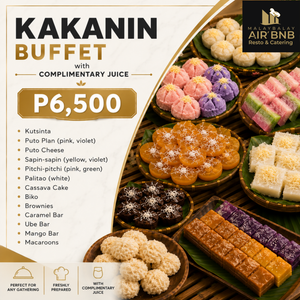 Kakanin Buffet w/ Juice